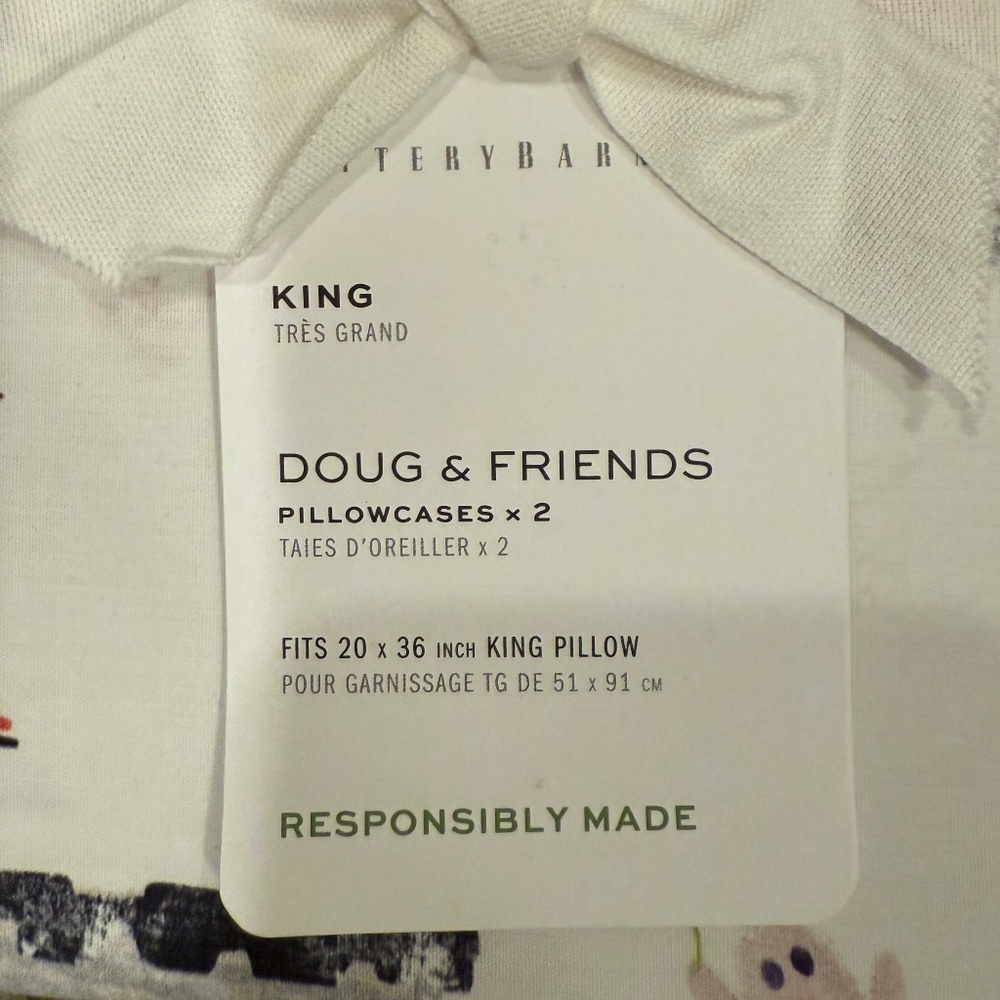 Halloween Doug & Friends King Pillowcase Set of 2 - PBK - Picture 3 of 5